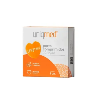 Imagem de PORTA COMPRIMIDOS CORACAO UNIQMED